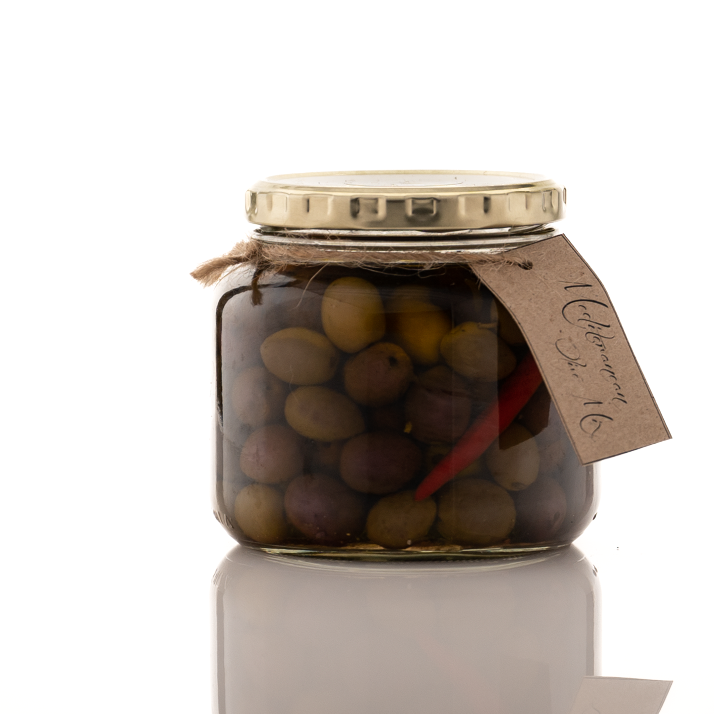 Mediterranean Mix Olives - Glass Jar